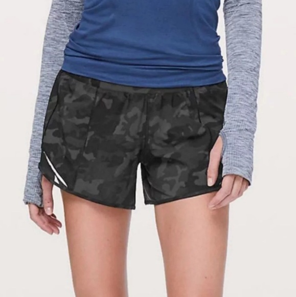 Camo Lululemon Shorts - Picture 2 of 4
